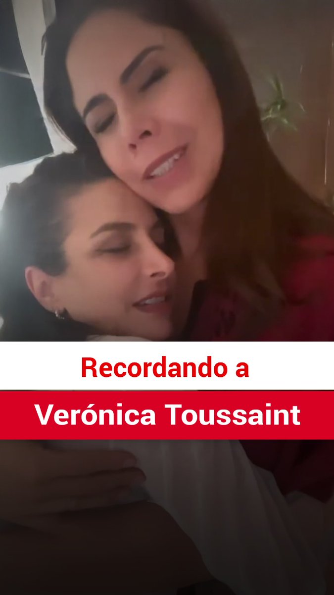 Hace un año se fue Verónica Toussaint, pero su risa, su talento y su luz siguen con nosotros. Hoy la recordamos con amor, con gratitud y con lágrimas. Gracias por tanto, Vero. Imagen Televisión Imagen Televisión De Pisa y Corre #VerónicaToussaint #UnAñoSinVero