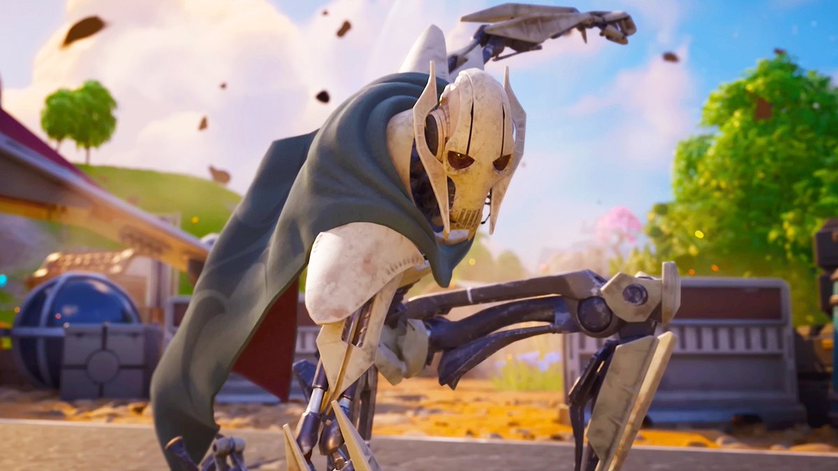 "Your lightsabers will be a fine addition to my collection." General Grievous has joined the Fortnite Star Wars Battle Pass!! Watch his reveal trailer now: