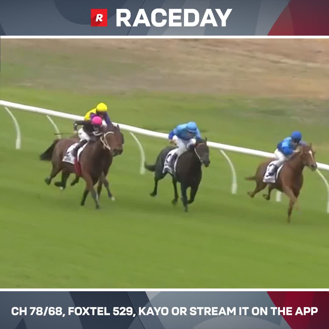 Esha shows an electric turn of foot in the final furlong to stride away to a debut win in the opener at Morphettville 💨 Shane Nichols Racing Jess Tzaferis