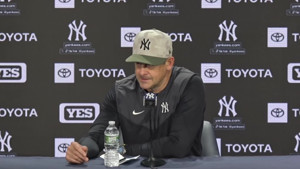 Aaron Boone talks about how the crowd greeted Juan Soto tonight at Yankee Stadium: "It was a pretty great environment" 🤣