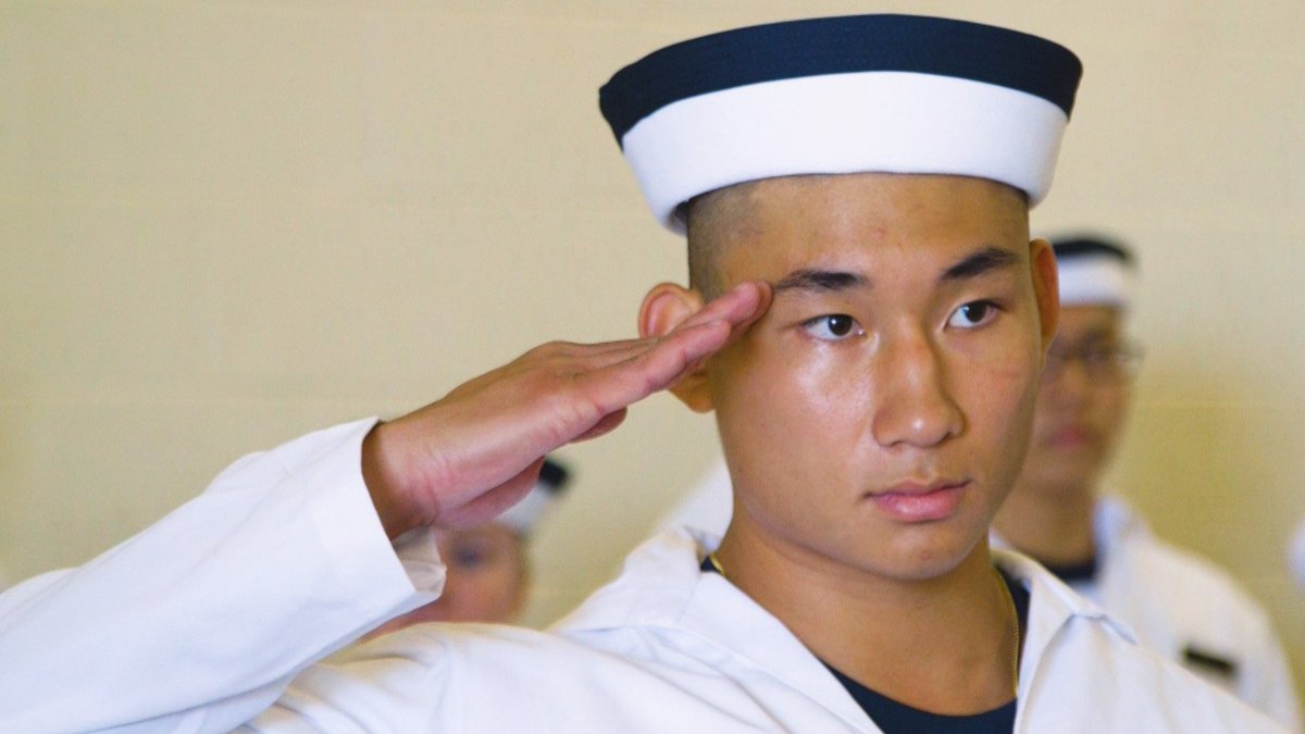What does day one at Annapolis look like? These students at the US Naval Academy are about to find out