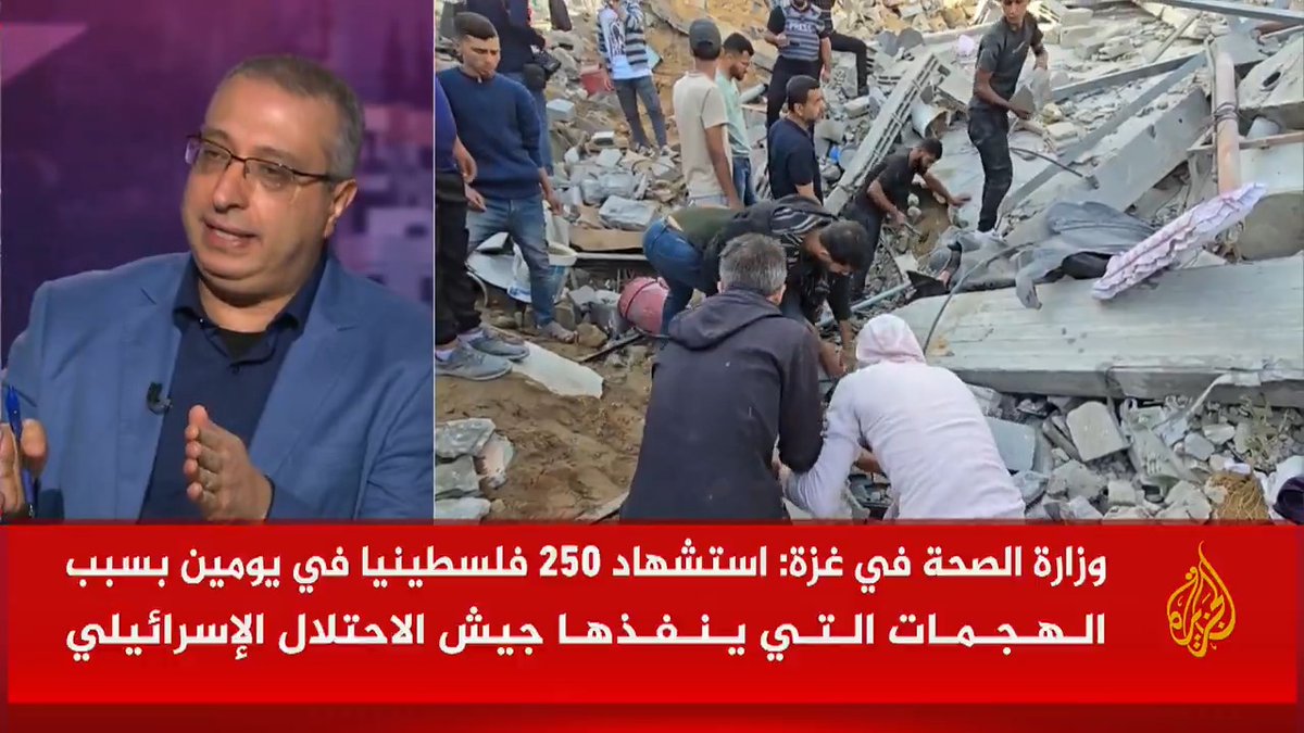 ماذا يفهم من قول الإعلام الإسرائيلي نقلا عن مسؤولين عسكريين إنه "لم تعد هنالك عسكريا أهداف في #غزة، ويجب ترجمة ذلك إلى إنجازات سياسية"؟ #حرب_غزة #مسار_الأحداث