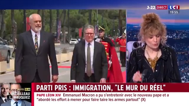 la Grande-Bretagne &amp; la Californie confrontées au « mur du réel » de l’immigration réagissent (enfin!) Abnousse Shalmani decrit comment ces hommes de gauche « reprennent le contrôle…car à la fin tout le monde est malheureux »👏 #24hPujadas #LCI #La26 ⤵️
