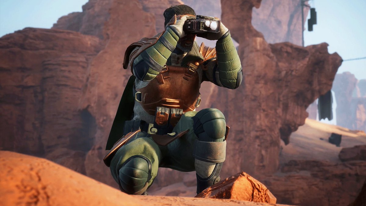 With gravitational manipulation, long-range weaponry, and a shigawire claw, The Trooper is a formidable warrior of Arrakis. With gravitational manipulation, long-range weaponry, and a shigawire claw, The Trooper is a formidable warrior of Arrakis.