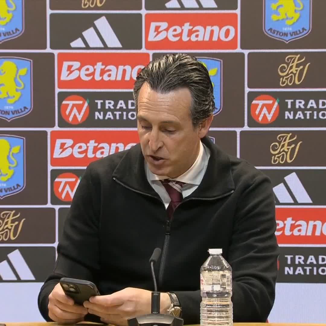 🗣️ "We expected it" Aston Villa boss Unai Emery made sure to check the Chelsea v Man United result in the press conference as his side battle for a top-five finish.
