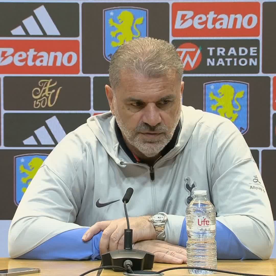 "There's no point bringing them here, when they play our chances significantly improve" Ange Postecoglou says the likes of Micky van de Ven and Cristian Romero were all rested for last night's game and are all available for Wednesday's Europa League final ⚪