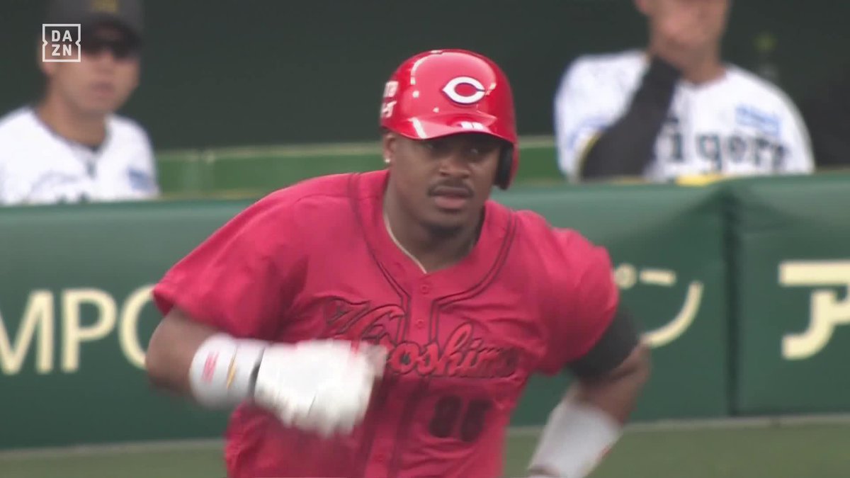 スイングも打球も速い バッティングカウントから モンテロが来日第1号ホームラン ⚾プロ野球(2025/5/17) 🆚阪神×広島 📱Live on DAZN #オレをみろ #carp