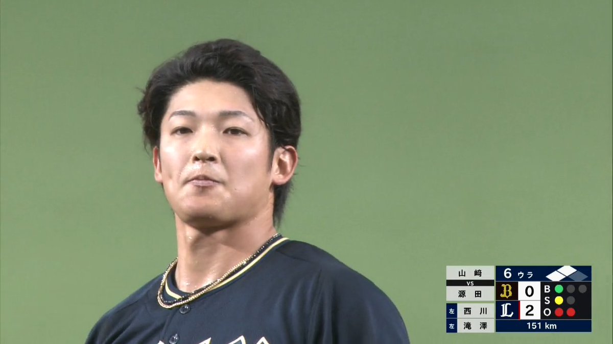 #山﨑颯一郎 走者を出すも 緩急でキッチリ下位打線を封じて イニング0に抑える💯 【初月無料】ベースボールLIVE はこちら ▶️: #Bs2025 #パリーグ #ベースボールLIVE