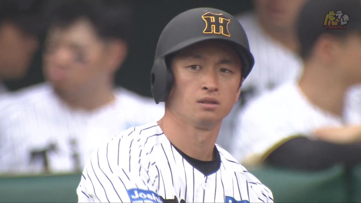 8回裏、近本選手の本日5安打目はチームにとって大きなタイムリーとなる! #hanshin #虎テレ #阪神タイガース #鼓動を鳴らせ_虎道を進め