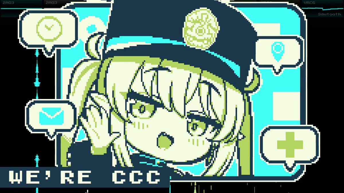 ブルアカからハイランダーイベントのテーマ曲をファミコン音源でカバーしました！ (via Nor / Aice room, EmoCosine / エモコサイン) #ブルアカ #chiptune
