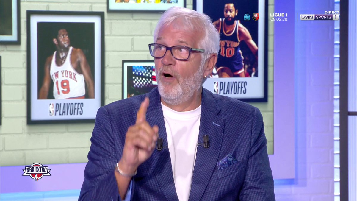 🏀 #NBAextra 😆👂 Quand les fans des Knicks chantent "Goodbye" aux Celtics ! 💬 Jacques Monclar : "C'est la salle qui chambre le plus au monde !"