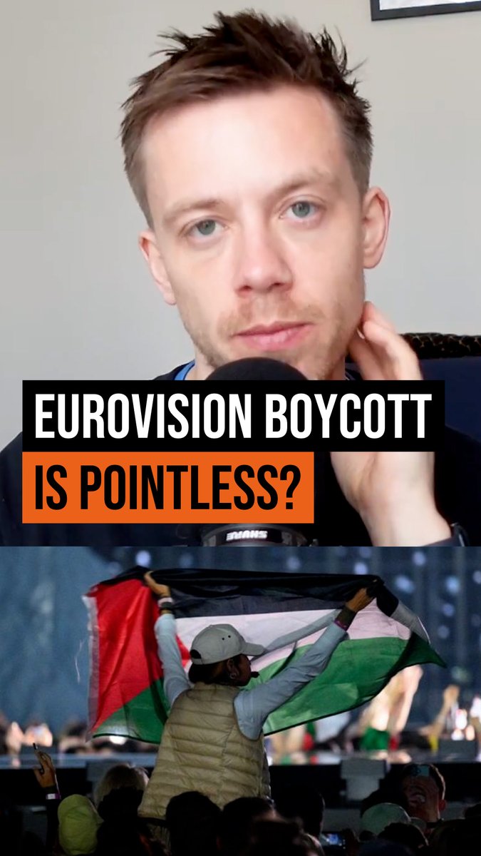 "How will boycotting Eurovision stop Israel's genocide and apartheid?" No single act brought down South African Apartheid. It's a multi-pronged campaign, using whatever levers we have at our disposal.