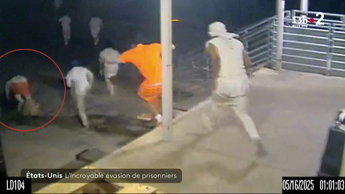 Une chasse à l'homme est en cours après l'évasion de dix détenus incarcérés dans une prison de la Nouvelle Orléans. Dans la matinée du samedi 17 mai, sept détenus considérés comme dangereux étaient toujours en liberté. #JT13h