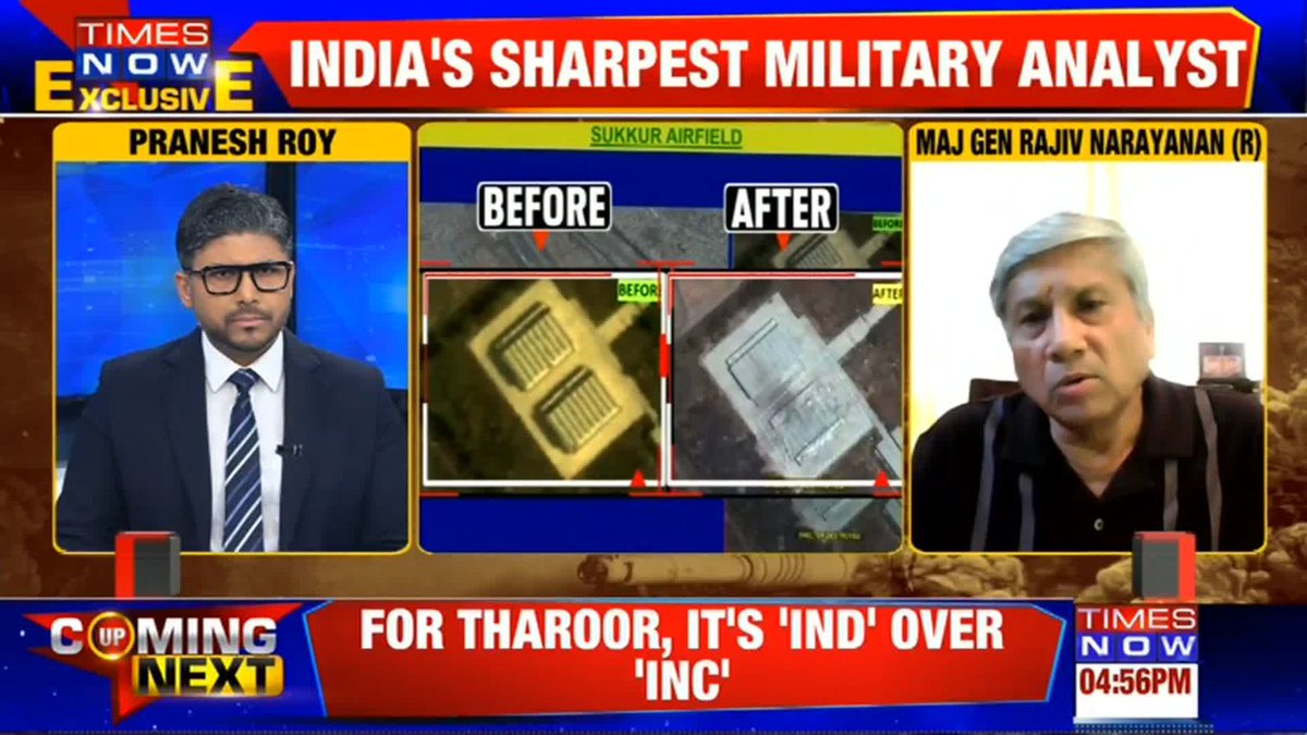 #EXCLUSIVE | Maj Gen Rajiv Narayanan (Retd) speaks to #TimesNow Who pulled back from Eastern Ladakh? The Chinese. Did you offer them anything in return? No. Is he in a position to attack you? I don’t think so...-Maj Gen Rajiv Narayanan, AVSM, VSM (V) in conversation with Pranesh Kumar Roy