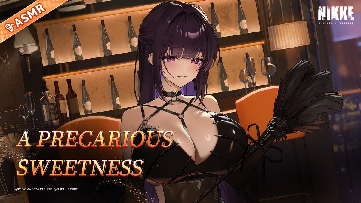 【Mihara: Bonding Chain ASMR Released】 Mihara: Bonding Chain's new ASMR video, A Precarious Sweetness, is now live! 🙌 Perhaps an unexpected side of Mihara: Bonding Chain can be revealed?! Enjoy a perfect night of one-on-one time with her~ ✨ ※For a better experience, we recommend using headphones. Watch the full HD Ver here! 🔗: #NIKKE #MiharaBondingChain #ASMR
