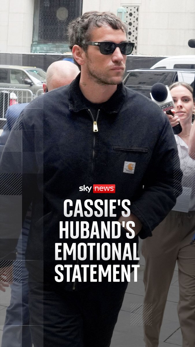 Following R&amp;B singer Cassie's testimony in court, her attorney, Douglas Wigdor, read statements to the press from Cassie and her husband, Alex Fine. Sean "Diddy" Combs is on trial on sex-trafficking charges. He denies all charges 🔗
