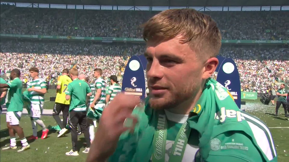 🟩 “I’m just happy I could repay everybody who put their faith in me” James Forrest reflects on his late goal that made it 16 consecutive seasons with a goal for Celtic ⤵️