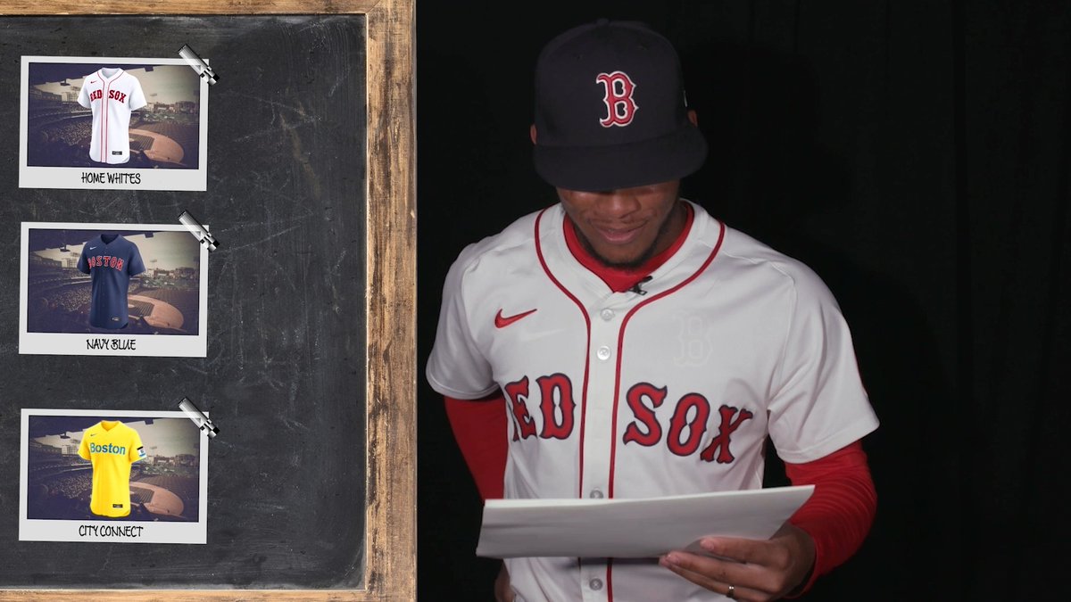 Guess we'll need to add a new type of uniform next season 😉 Red Sox