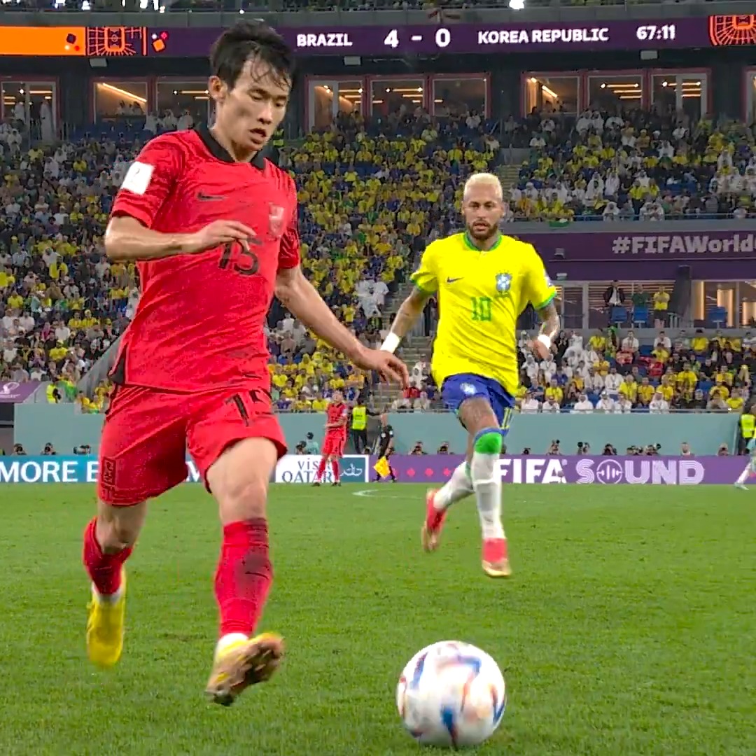 السحر الكوري 🪄 #FIFAWorldCup