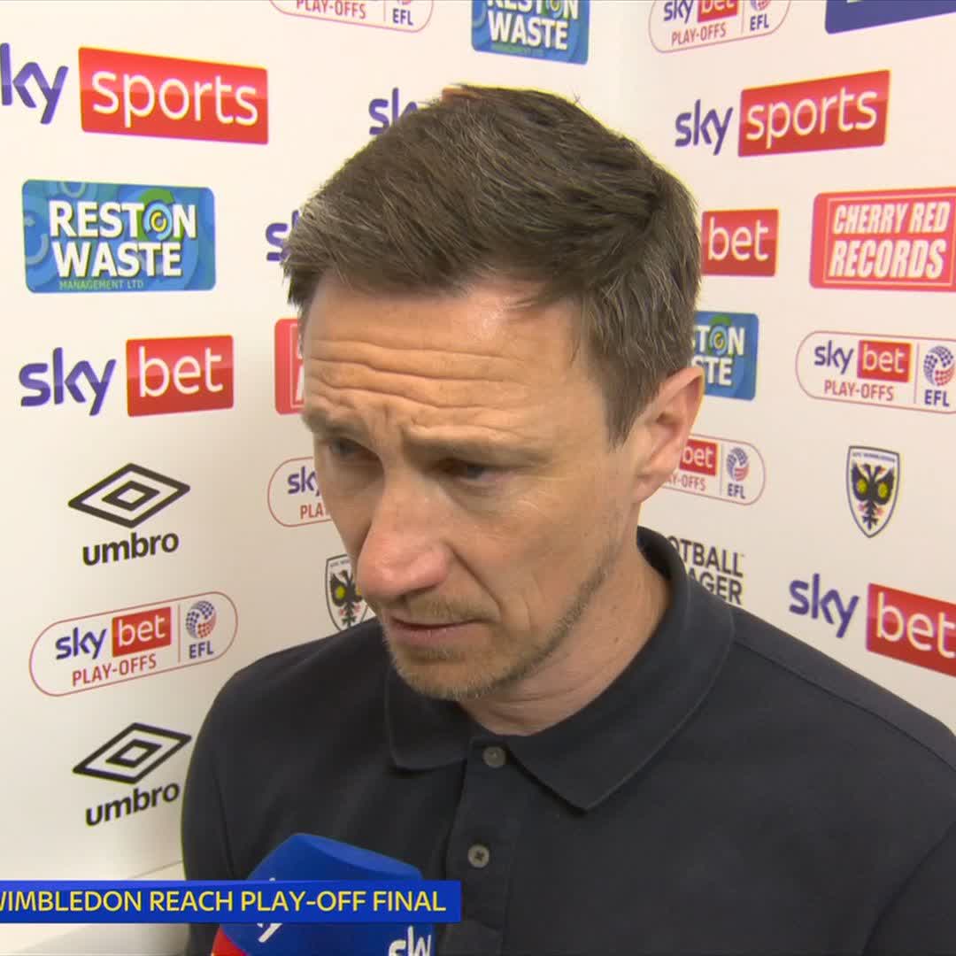 "We've got to learn from it" Notts County manager Stuart Maynard reacts after losing the play-off semi-final ⤵️