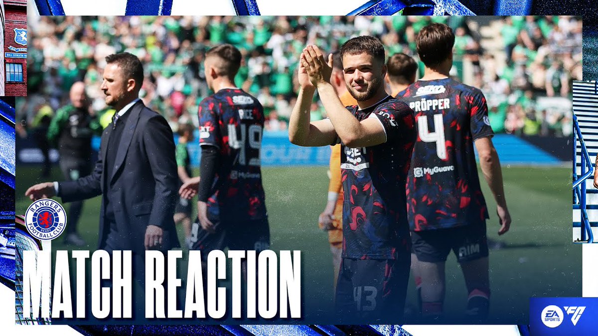 🎙️ Nico Raskin spoke to RangersTV after today’s match against Hibernian.