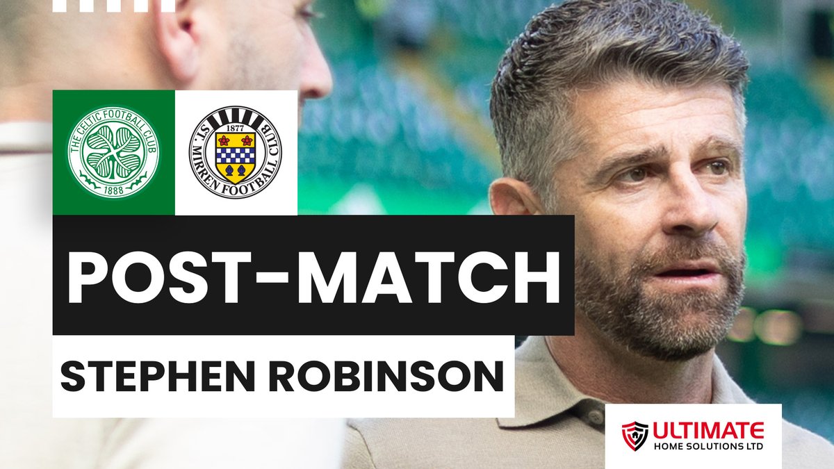 🗣️ "I'm extremely proud of this group of players." Manager Stephen Robinson gave his reaction as we closed out season 2024/25 with a draw at Celtic Park.