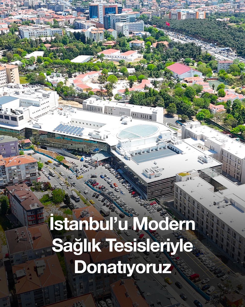 İstanbul’u modern sağlık tesisleriyle donatmaya devam ediyoruz.