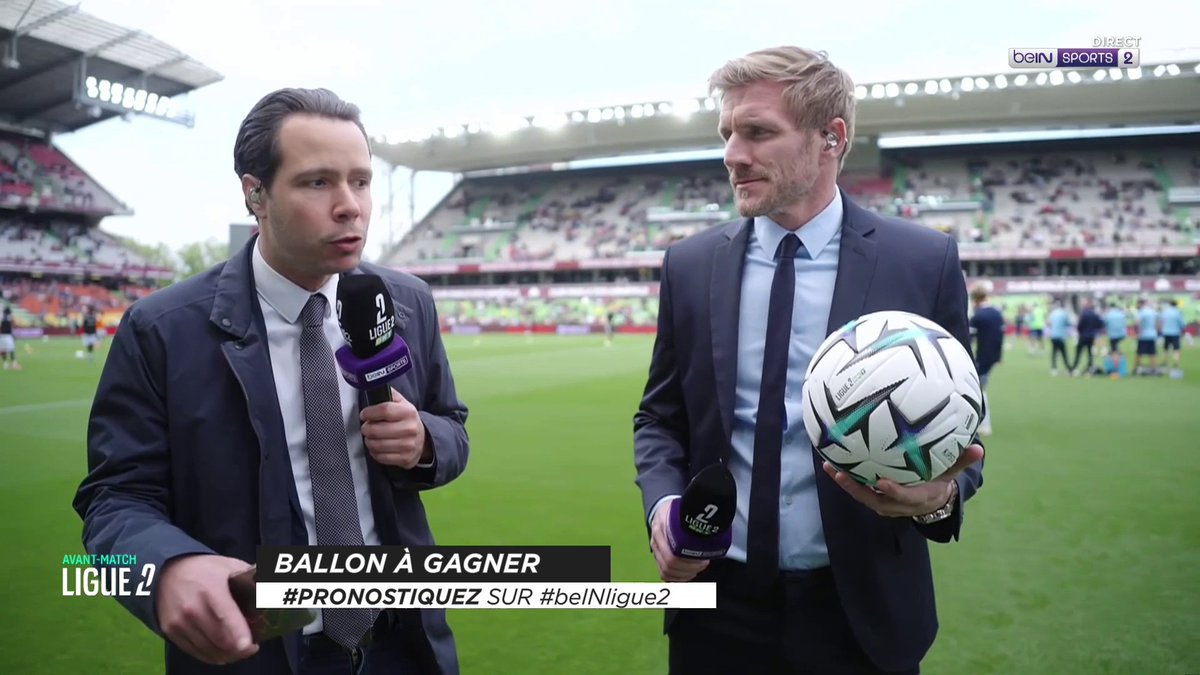 ⚽️ #Ligue2BKT 🔮 Donnez votre pronostic pour #FCMUSLD via le #beINLIGUE2 👕 Le ballon de la saison prochaine est à gagner ! 👉 Follow beIN SPORTS pour jouer ! #beINLigue2 #FCMUSLD #playoffs