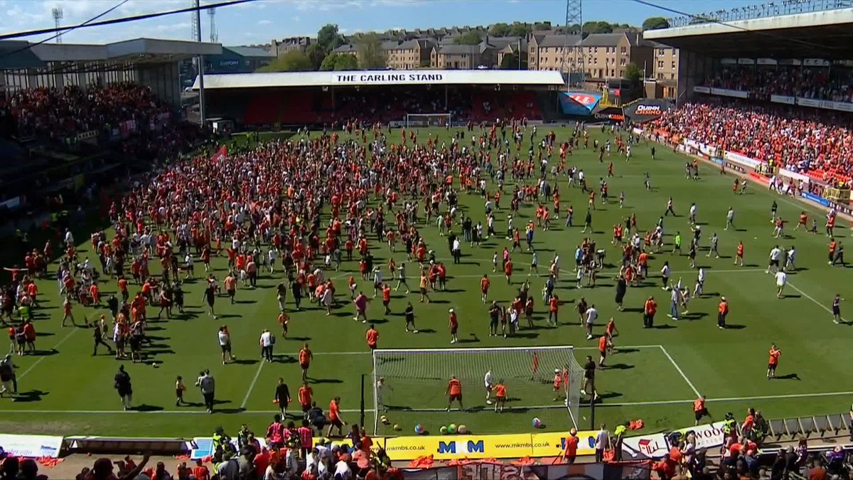 Aberdeen's Jack MacKenzie is being treated for injuries sustained after being hit by an object thrown from the stands.