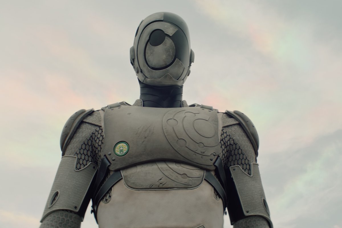 When your Security Unit says run, you run. #Murderbot — Now Streaming