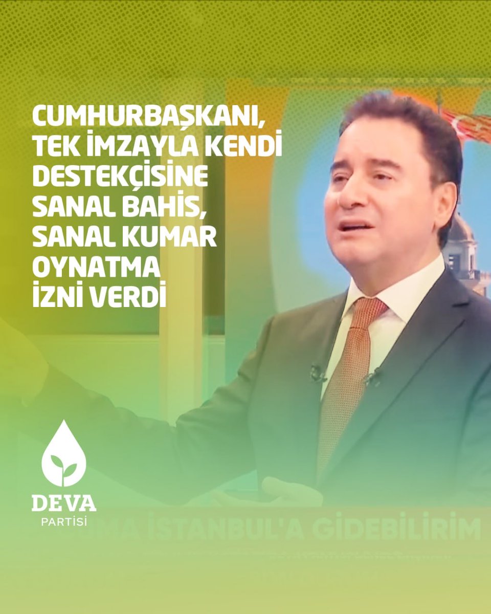 Diyanet İşleri Başkanlığı cuma hutbesinde "Sanal bahis, sanal kumar çok kötü alışkanlıktır" dedi. Fakat Cumhurbaşkanı, tek imzayla kendi destekçisine sanal bahis, sanal kumar oynatma izni verdi.