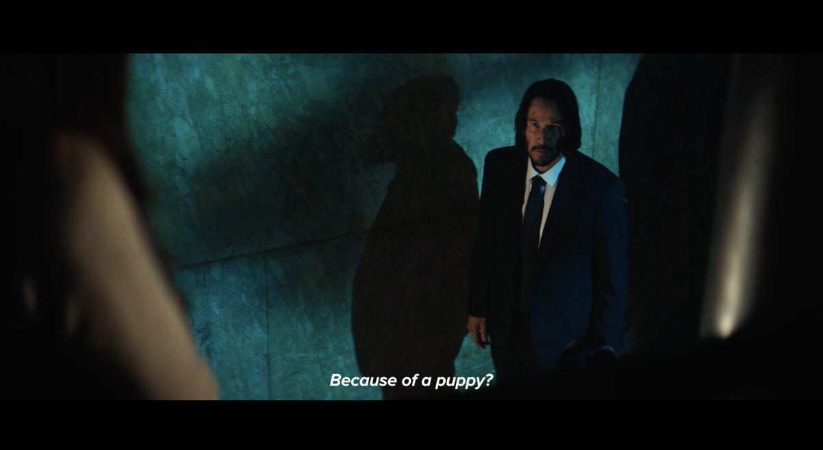 Re-live #JohnWick: Chapter 3. You never know who’s watching. #BallerinaMovie