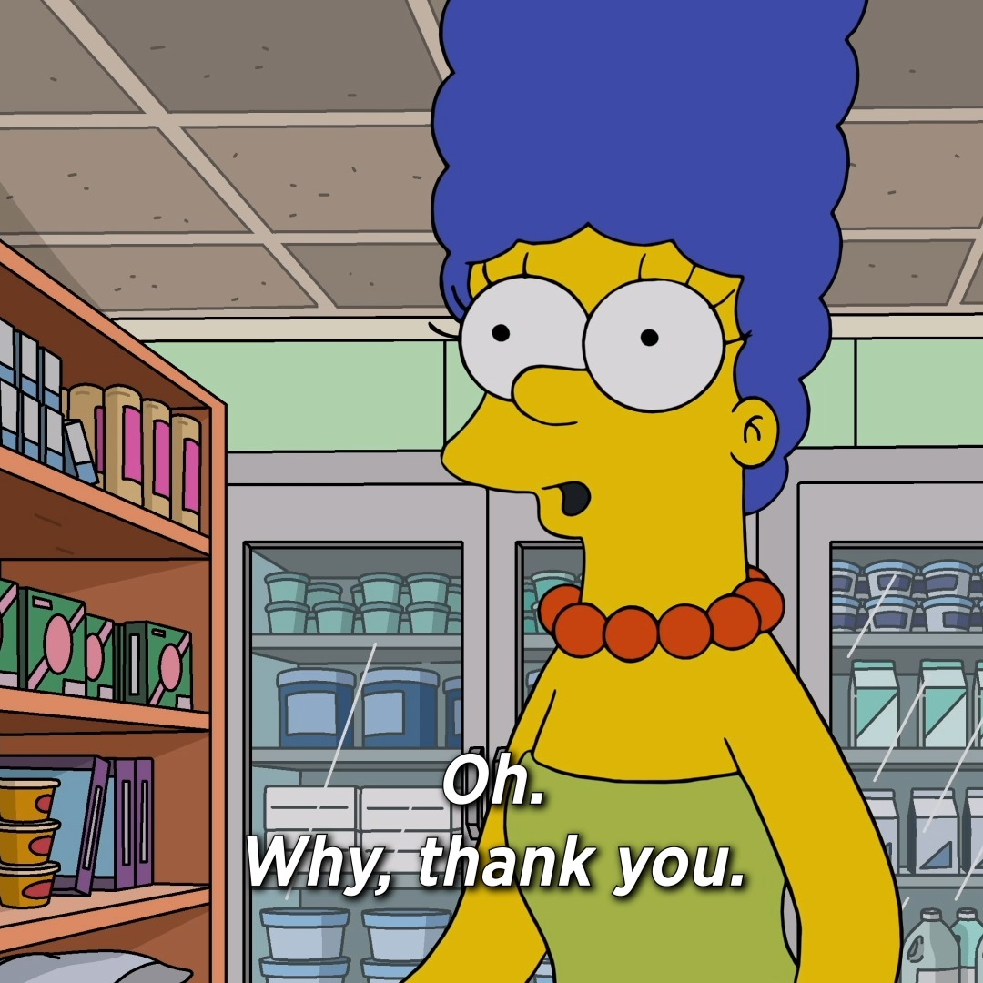 gotta be one of my favorite moments this season 😂 watch #TheSimpsons season 36 finale tomorrow night on #FOX, next day on Hulu!