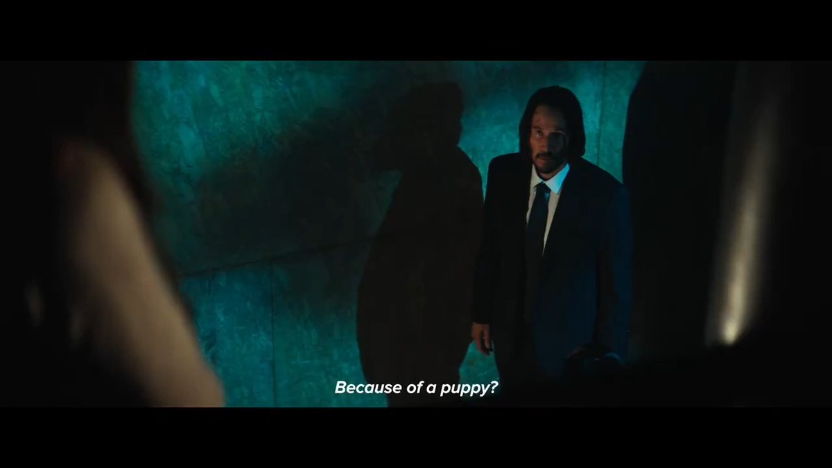 Re-live #JohnWick: Chapter 3. You never know who’s watching. #BallerinaMovie