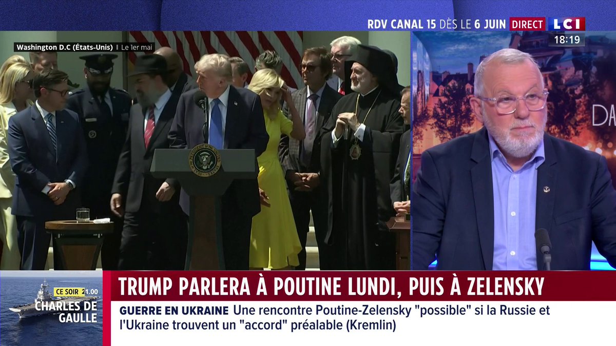 🔴 Trump annonce qu'il s'entretiendra lundi avec Poutine puis Zelensky 🗣️ Michel Goya : "C'est imprédictible. Ces problèmes ne se résolvent que lorsque le 3ème membre, Trump en l'occurence, choisit un camp. Et pour l'instant, il ne choisit pas."