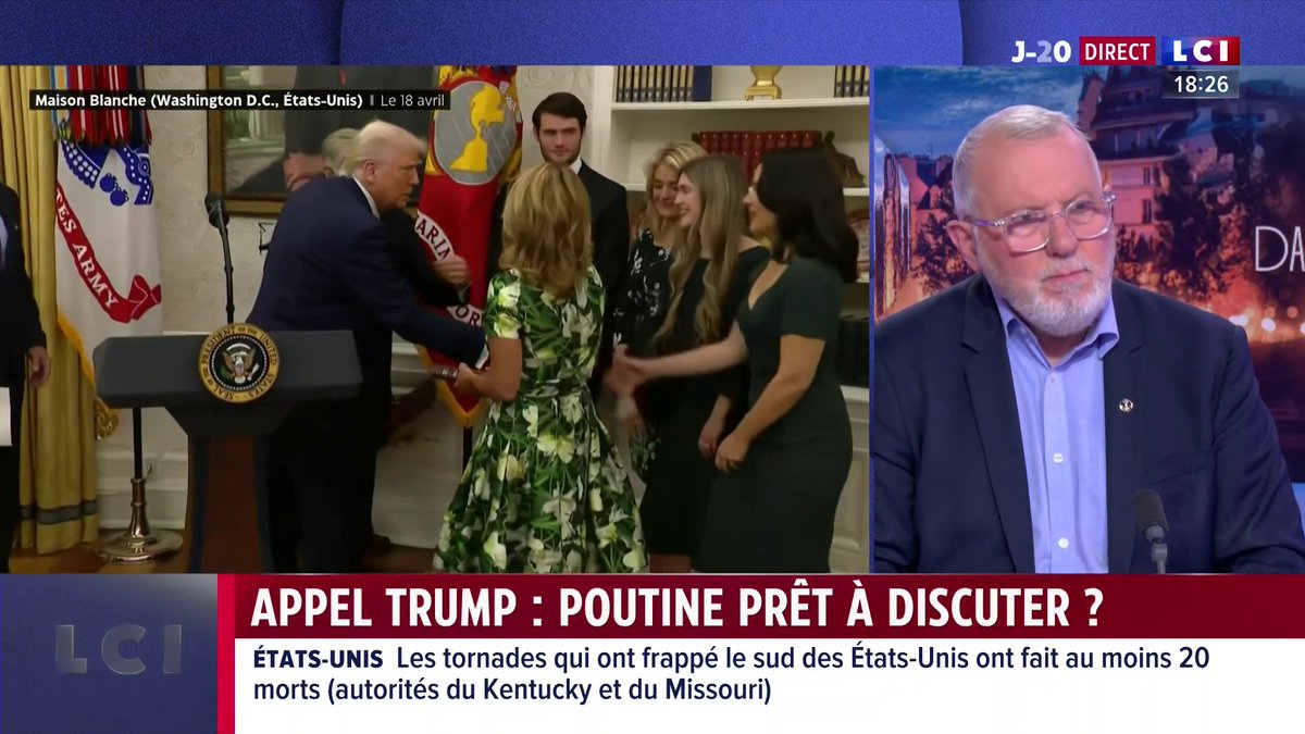 🔴 Trump annonce qu'il s'entretiendra lundi avec Poutine puis Zelensky 🗣️ Michel Goya : "Trump se trompe certainement en croyant que Poutine voit les choses un peu comme lui."
