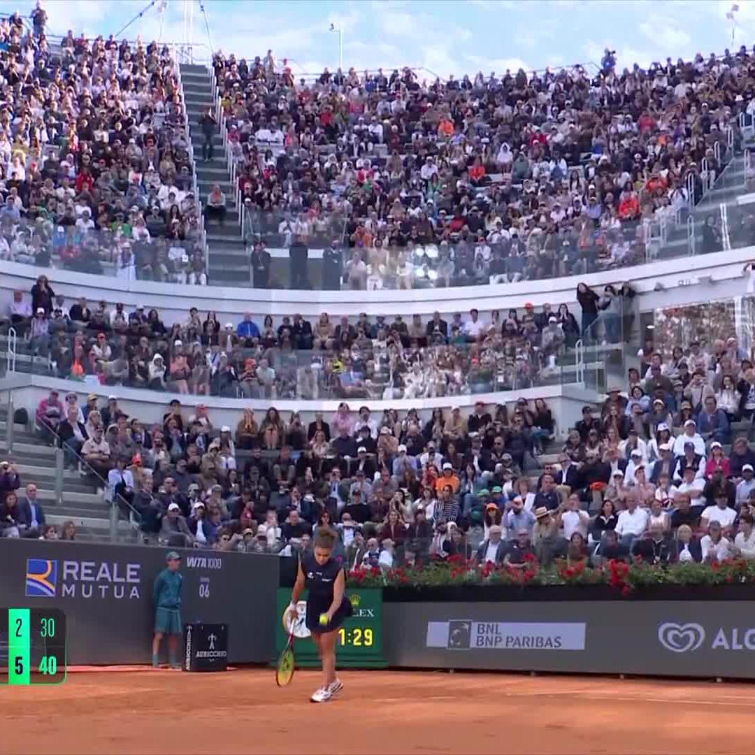 Paolini’s moment in the Eternal City 🏛️ Jasmine Paolini is your #IBI25 CHAMPION!