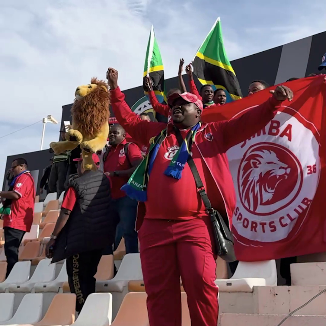 All the way from Tanzania! 🇹🇿❤️ #TotalEnergiesCAFCC