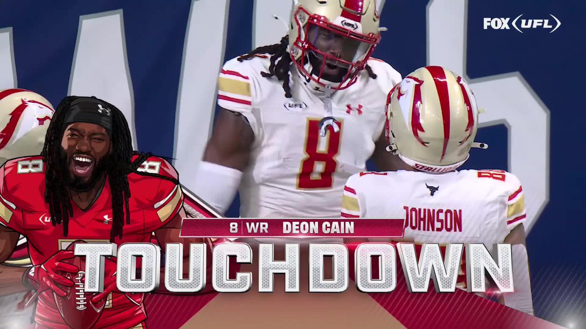 Smith to Cain for a 65 yard td! 😮‍💨 📺: FOX | Verizon