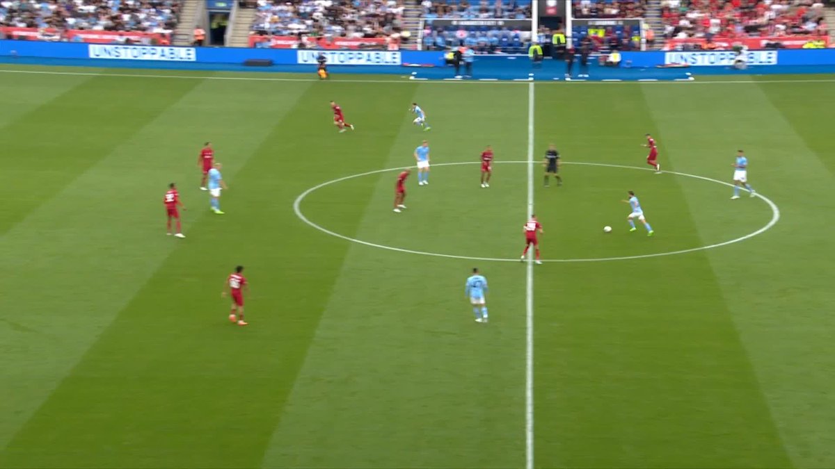 Debutar en el Manchester City con un gol en una final no es para cualquier pibe de River 🤷🏻♂️