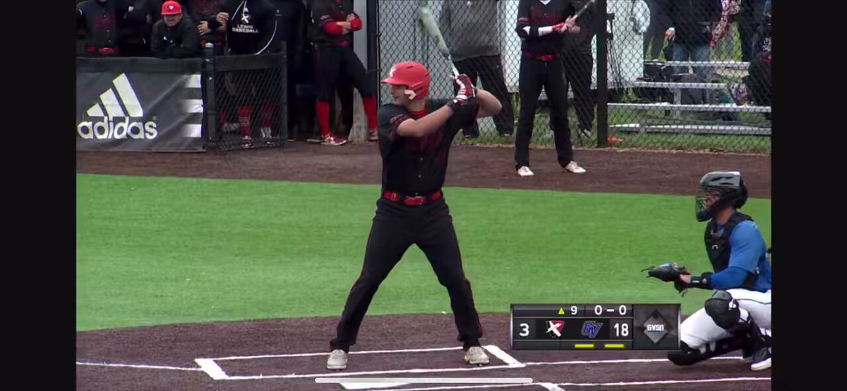 FINAL: Midwest Regional No.2 Game 5 (Elimination Game): No.2 Seed GVSU Baseball 18, No.3 Seed Lewis 3 (Grand Valley State to bracket title game) GVSU scored at least one run in the first 7 innings Owen Avery got the win: 6.2 IP, 3 H, 3 R, 4 BB, 7 K Jovan Gill - 2/4, HR, 5 RBI Ayden VanEnkevort - 3/4, RBI GVSU will play again in about 30 minutes against Northwood, needing to win today and tomorrow to advance to the Supers. #D2Baseball