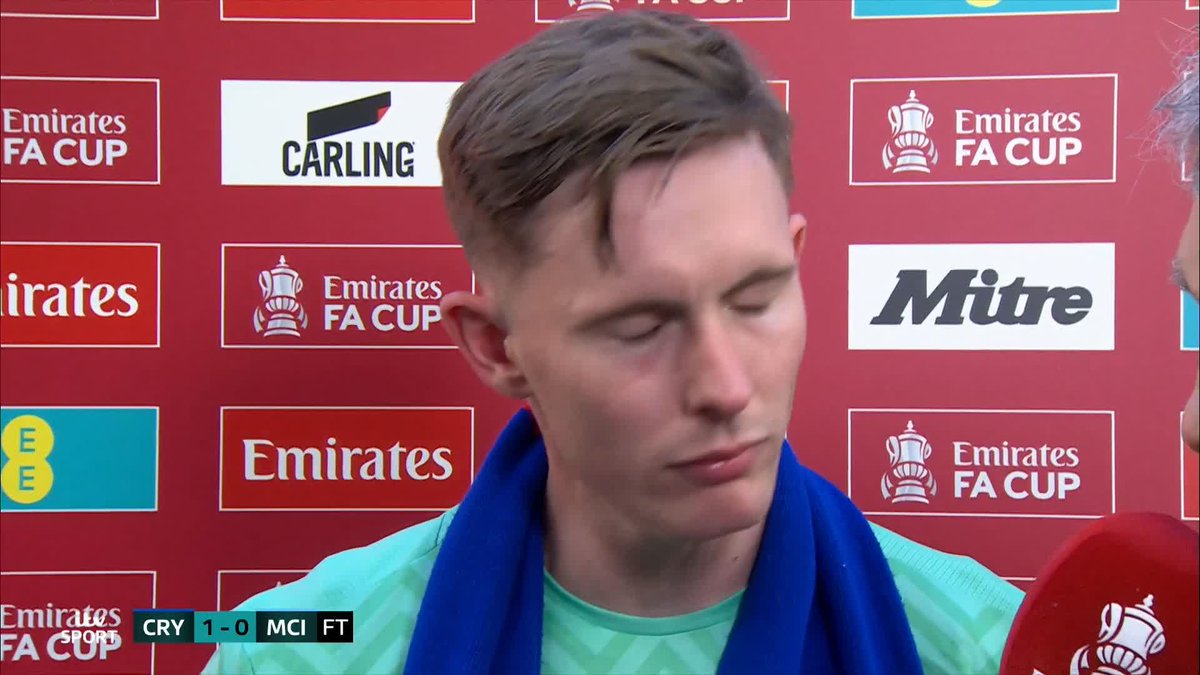 Dean Henderson - An FA Cup winner 🏆 The Palace keeper chats to Gabriel Clarke after a historic victory 🗣️ #ITVFootball | #EmiratesFACup