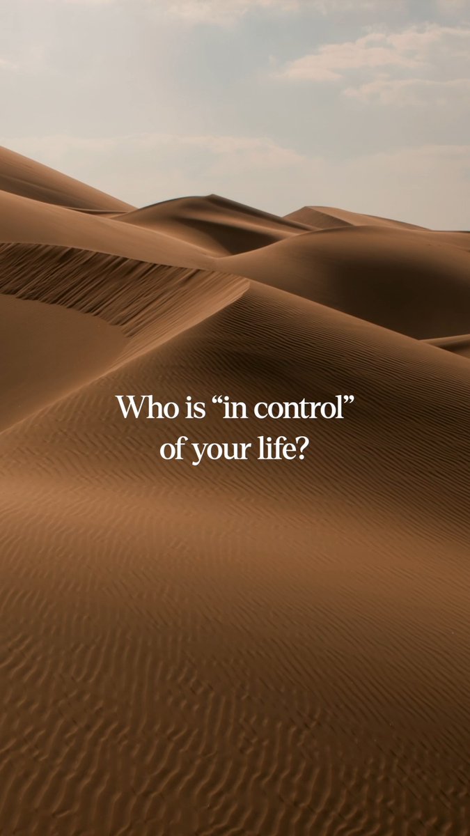 Who’s in control of your life? Save this for when you need a reminder to trust in God!