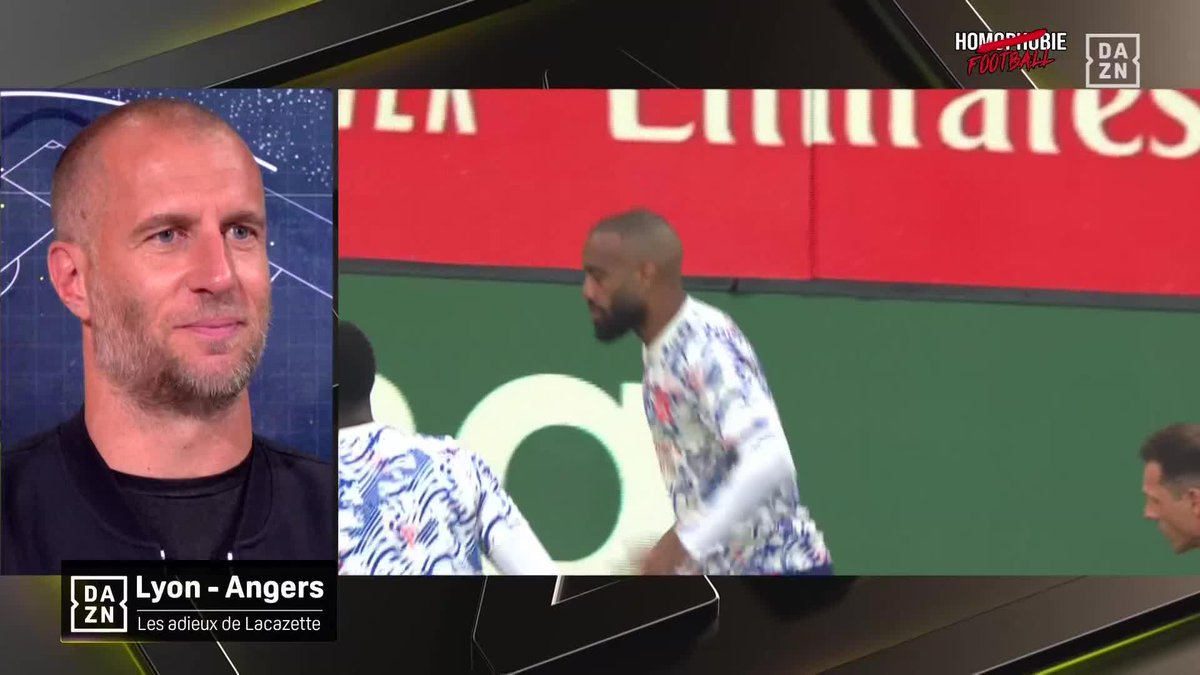 La dernière danse pour Alexandre Lacazette 🇫🇷 qui peut marquer ce soir… 𝗦𝗢𝗡 𝟮𝟬𝟬𝗘̀𝗠𝗘 𝗕𝗨𝗧 𝗔𝗩𝗘𝗖 𝗟’𝗢𝗟 🥺🦁 🎥 DAZN France