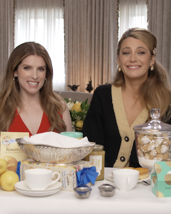 When life gives you lemons, turn them into a taste test. 🍋 @annakendrick47 and Blake Lively snack and chat in a segment of Another Simple Flavor.