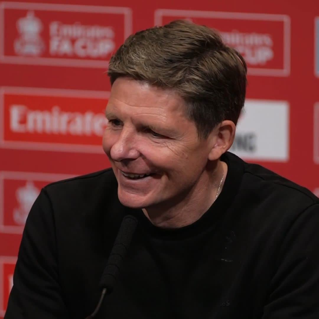 'Nobody expected it' 🎙️ Oliver Glasner compares how it felt to win the Europa League with Eintracht Frankfurt and The FA Cup with Crystal Palace 🏆