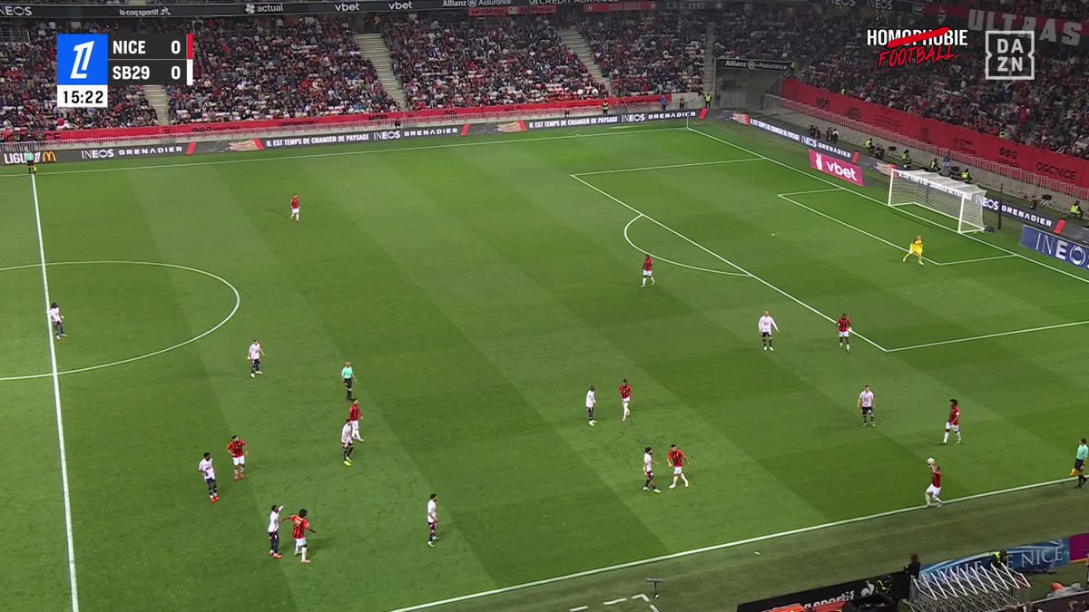 🤩 | L’OGC Nice double la mise face à Brest grâce à des buts d’Evann Guessand et Gaëtan Laborde ! 🔥🔝 #OGCNSB29 Regardez le match ici : ! 👈