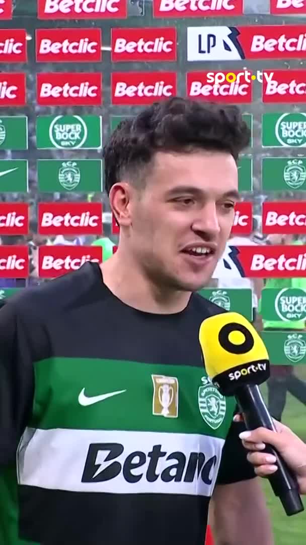 🗣️Pedro Gonçalves: "Espero continuar no Sporting." 🔥 #sporttvportugal #LIGAnaSPORTTV #LigaPortugalBetclic #Sporting #VitóriaSC