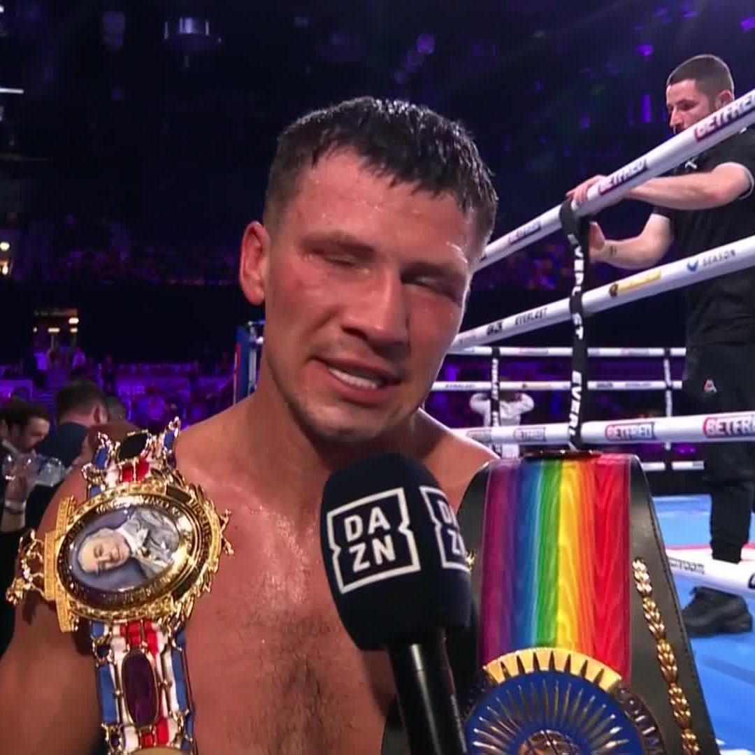This one means more for Kieron Conway ♥️ #FisherAllen2 | Live NOW on DAZN
