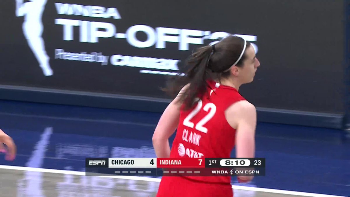 CAITLIN CLARK'S FIRST THREE OF THE WNBA SEASON 🔥